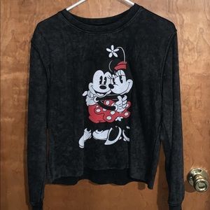 Super adorable Mickey and Minnie sweater